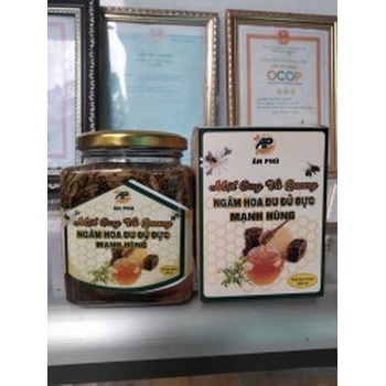 Mật ong Vũ Quang ngâm hoa đu đủ 300ml