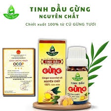 Tinh dầu gừng Huyền Thoại 30ml