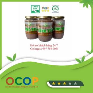 Mắm tôm Làng Xưa hũ thủy tinh 400g